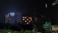 Tak hanya di Dubai, sejumlah hotel Indonesia di Yogyakarta pun ikut menunjukkan solidaritas melawan corona dengan cara yang sama (dok Indonesia Hotel General Manager Association (IHGMA) DPD Yogyakarta)