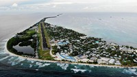 Tuvalu adalah Negara terkecil keempat di dunia. Negara ini mengklaim menjadi salah satu negara yang belum terpapar COVID-19. Getty Images/Mario Tama
