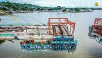 Melihat Pembangunan Jembatan Megah di Teluk Kendari