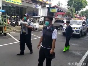 1 Warga Positif Corona, Jalan Cikuray dan Siliwangi Garut Disemprot Disinfektan