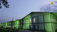 Lokasi yang dipilih untuk pembangunan fasilitas tersebut yaitu memanfaatkan lahan seluas 20 hektar dari total luas area 80 hektar di Pulau Galang, tepatnya kawasan eks pengungsi Vietnam. Area pengembangannya berjarak 60 km dari Bandara Hang Nadim dan 56 km dari Kota Batam. Foto: Dok. Istimewa/Kementerian PUPR: Penampakan RS Corona di Pulau Galang