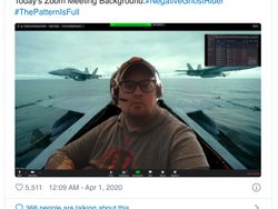 Kumpulan Background Zoom yang Konyol