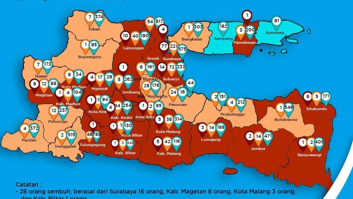 corona di jatim