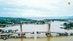 Melihat Pembangunan Jembatan Megah di Teluk Kendari