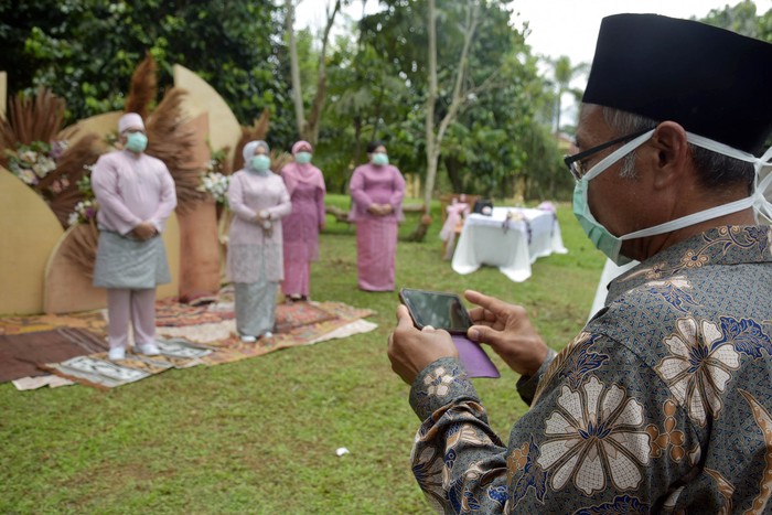 Begini Jadinya Kalo Nikah Saat Pandemi Corona