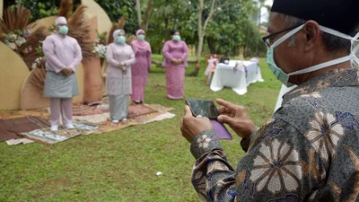 Begini Jadinya Kalo Nikah Saat Pandemi Corona