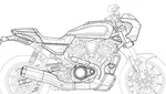 Penampakan Sketsa Motor Baru Harley Davidson Bergaya Retro