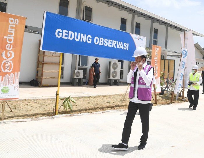 Penampakan RS Corona di Pulau Galang-Batam