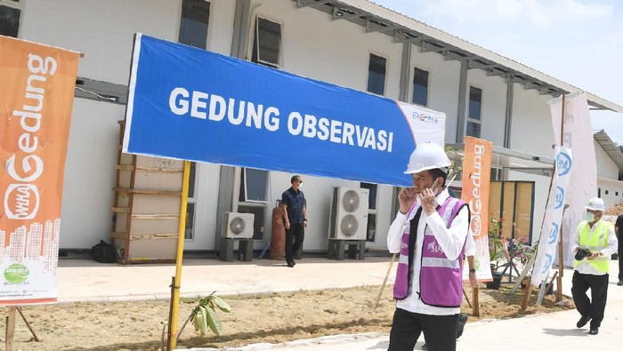 Penampakan RS Corona di Pulau Galang-Batam