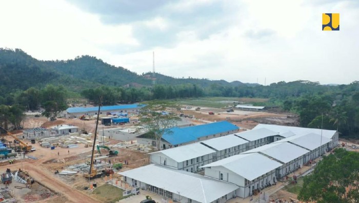 Penampakan RS Corona di Pulau Galang-Batam
