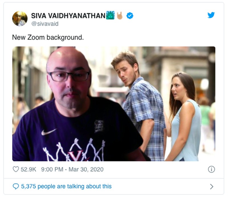 background zoom konyol