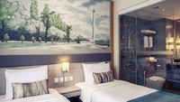 Setiap kamar di Mercure Jakarta Cikini dilengkapi dengan pendingin ruangan, internet, TV, dan alat pembuat teh atau kopi. dok. Accor Hotels Grup