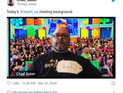 Kumpulan Background Zoom yang Konyol