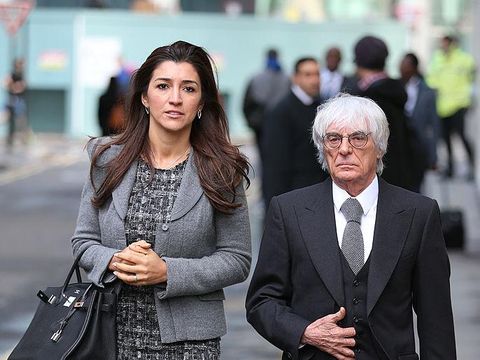 Fabiana Flosi,  Bernie Ecclestone