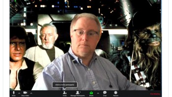Meeting dari kapal luar angkasa Star Wars. Foto: Internet
