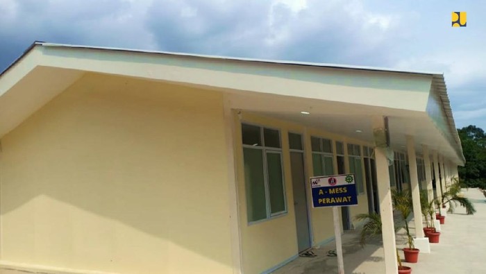 Penampakan RS Corona di Pulau Galang-Batam