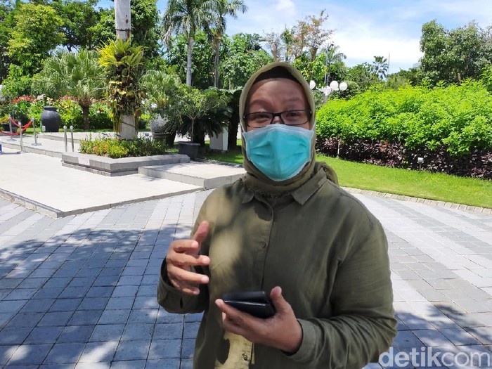 Koordinator Protokol Kesehatan Gugus Tugas Percepatan Penanganan Covid-19 Surabaya Febria Rachmanita