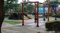 Total ada ada 27 taman tematik di Kota Tangerang yang ditutup imbas corona.
