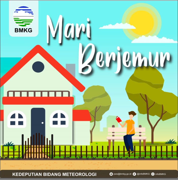 Mari berjemur (BMKG)