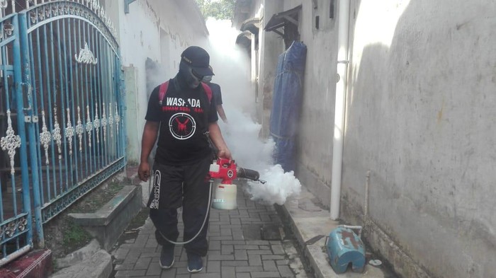 Pemberantasan Sarang Nyamuk (PSN) di pacitan