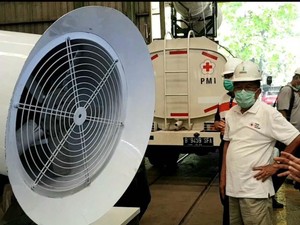 40 Gunner PMI Bakal Semprot Jawa-Sumatera-Sulawesi dengan Disinfektan