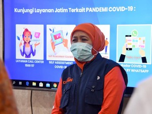 Rumah Dinas Jadi Posko Corona, Khofifah: Mitigasi Lebih Terintegrasi