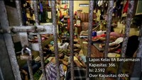 Sekedar untuk tau Kondisi Lapas penghuni laki-laki dan penghuni perempuan, just to get a picture. It’s against humanity! kata Yasonna kepada wartawan, Minggu (5/4/2020).