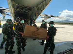 Terima Bantuan APD-Masker, Pemprov Sulteng Siap Distribusikan ke Daerah