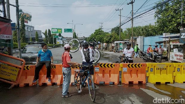 penutupan jalan di surabaya