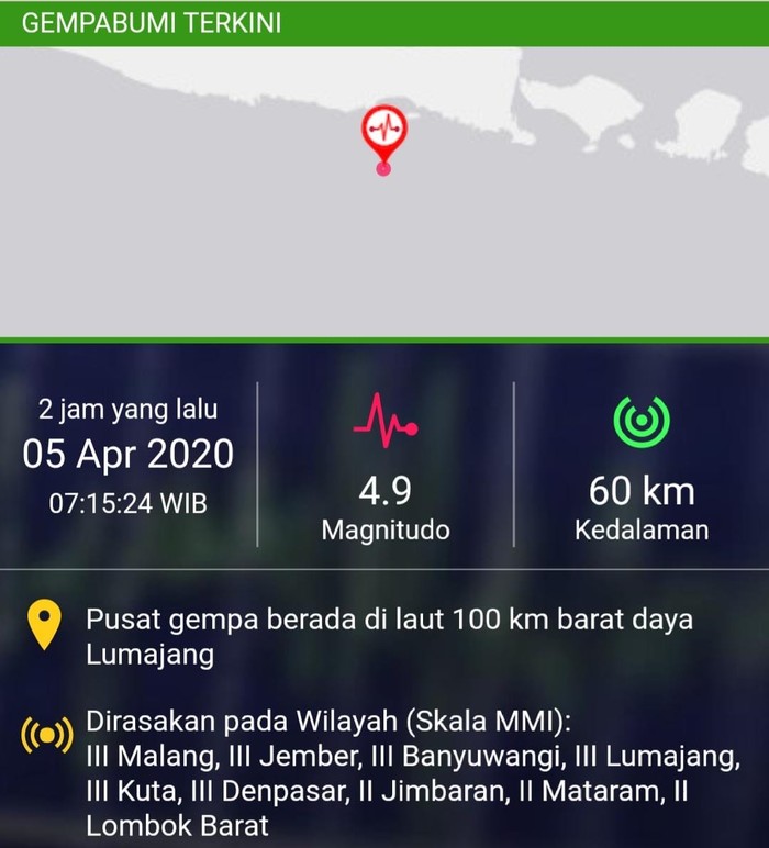 gempa Lumajang