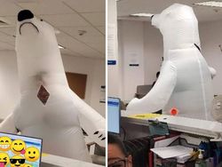 Ragam Aksi Nyeleneh Warga Dunia Lindungi Diri dari Corona