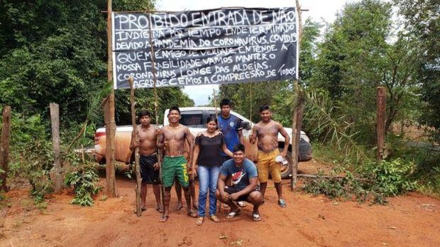 Masyarakat adat Brasil di tengah pandemi corona.