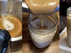 Mirisnya Pasangan Makan Nasi Pakai Gula dan Penyebab Dalgona Coffee Gagal