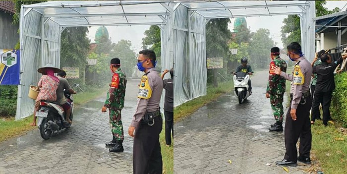 Desa di Lamongan Mulai Terapkan Kampung Distancing