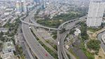 Potret Jakarta yang Lengang di Akhir Pekan