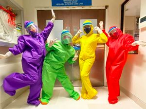 Gemas! APD Dibikin Warna-warni Seperti Teletubbies
