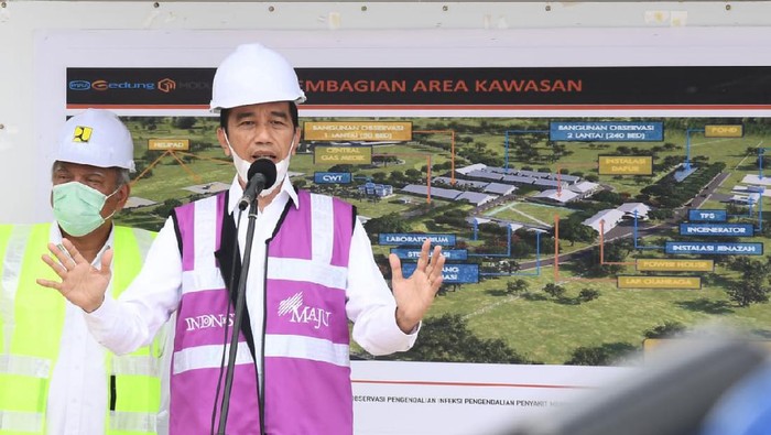 Presiden Joko Widodo (Jokowi) kunjungan kerja ke Kota Batam