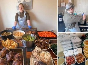 Wanita Ini Masak 80 Porsi Makanan Setiap Hari di Dapur Rumahnya