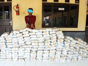 Kurir 240 Bal Ganja Ditangkap Usai Kejar-kejaran dengan Polisi di Aceh