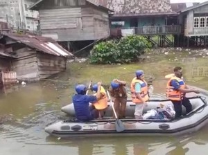 Banjir Rendam Ratusan Rumah di Jambi