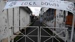 Cegah Sebaran Corona, Kampung di Surabaya Ini di-Lockdown Warga