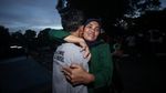 Senyum Bahagia Napi Usai Bebas Gegara Corona