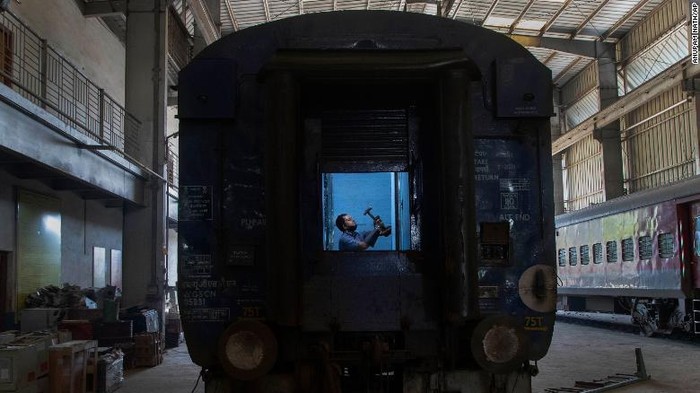 Kereta Api tertua di Asia dijadikan rumah sakit Kereta Api tertua di Asia dijadikan rumah sakit
