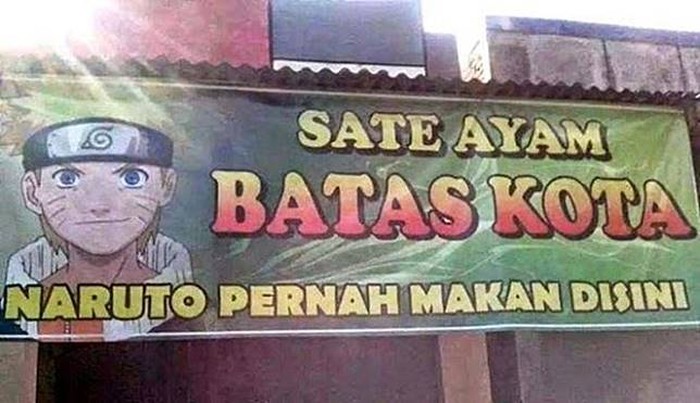 spanduk warung makan kocak