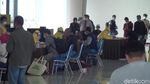 Momen 154 Pekerja Migran dari Malaysia Jalani Rapid Test