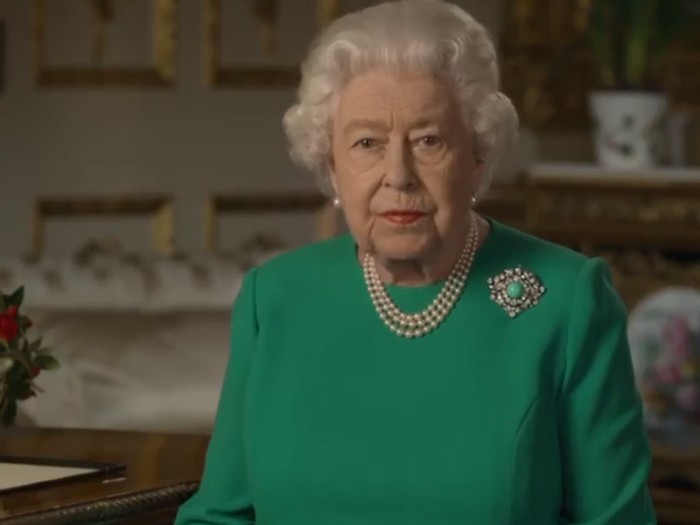 Ratu Elizabeth dalam Pidato Pandemi Corona. Ratu Elizabeth