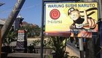 Kocak! Naruto hingga Power Rangers Pernah Jajan di Warung Makan Ini