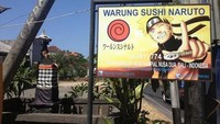 Mau coba makan sushi racikan Naruto? Coba saja mampir ke tempat makan satu ini. Siap-siap dimanjakan dengan racikan makanan ala Naruto. Foto: istimewa