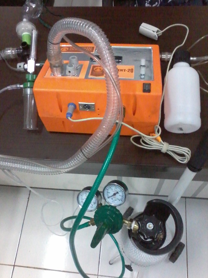 Ventilator Transport Lokal Rendah Biaya Berbasis Sistem Pneumatik