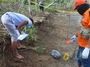 Mayat Bayi Terbungkus Tas Plastik Ditemukan di Muara Sungai Trenggalek